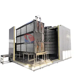 Shrimp Prawn IQF Freezing Machine Spiral Air Blast Freezer