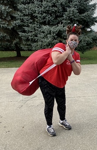 Bolsa de lavandería de poliéster ecológica de gran capacidad con cierre de cordón, correa de hombro práctica y duradera, y bolsa protectora contra el polvo para - Product Image 6