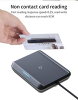 Codificador de Tarjetas Inteligentes TTLOCK NFC 13.56M, Lector de Tarjetas M1, Escáner de Chip RFID para Software de Sistema de Alquiler TTHotel TT, Hoteles y Apartamentos