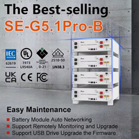 Batteries solaires Deye 40v 51.2v 10kwh 15kwh 20kwh Batteries au lithium de charge et de décharge