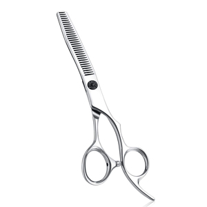 Ciseaux de coiffure professionnels à lame affinée en acier SUS440C de 6,0 pouces avec vis à billes - Product Image 1