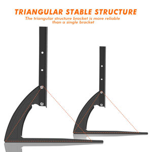 Phổ Máy tính để bàn thép <span class=keywords><strong>TV</strong></span> đứng Chiều cao có thể điều chỉnh phù hợp 19-45 inch phẳng Bảng điều chỉnh <span class=keywords><strong>TV</strong></span> Bàn núi cơ sở <span class=keywords><strong>TV</strong></span> chủ cho phòng khách - Product Image 3