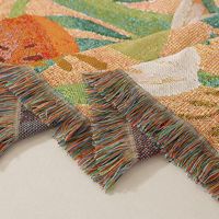 Plaid décoratif portable en tricot personnalisé avec logo, vente en gros, faible MOQ, échantillon rapide, directement de l'usine OEM/ODM pour hôtels