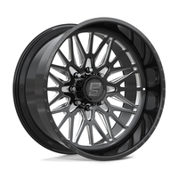 Jantes Concaves Forgées en Alliage Sur Mesure 22-26 Pouces 6x139.7 8x170 8x180 Chrome Brossé pour Camions GMC