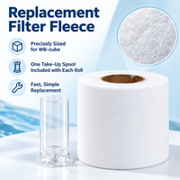 CoralBear WB-Cube Automatic Fleece Roller Filter dengan Kontrol WiFi untuk Waterbox Cube 10 15P 20 25P Akuarium Terumbu Karang Laut