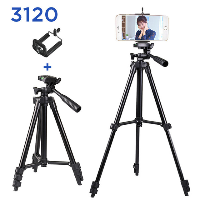 Hot Selling Professional Extendable Telescopic Aluminum Projector Camera Tripod Stand Angle Adjustable Waterproof Phone Stand