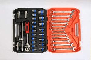 Kết Hợp Phổ Biến Nhất Cờ Lê Bộ Chuyển Đổi Ba Chiều Bộ Công Cụ 37 Chiếc Với Hộp Nhựa Để Sửa Chữa Xe Hơi - Product Image 4