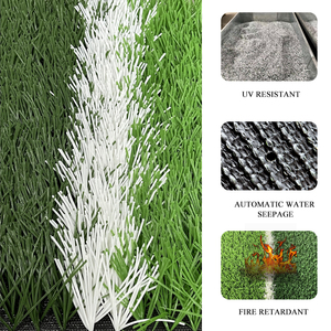 <span class=keywords><strong>Gazon</strong></span> <span class=keywords><strong>synthétique</strong></span> de football de 50 mm, haute densité, résistant à l'usure, pour terrains de football professionnels, directement de l'usine - Product Image 4