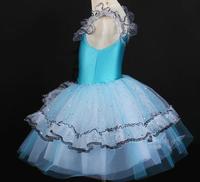 4563 enfant filles sans manches paillettes Ballet danse Tutu jupe gymnastique justaucorps Dancewear Costumes
