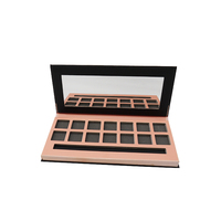 Boîte de Palette de Fards à Paupières Recyclée Personnalisée Boîte Rigide Emballage de Fards à Paupières Multicolores Utilisation Cosmétique Boîtes en Papier avec Miroir