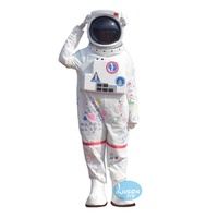 Costume de mascotte de Spaceman Costume de casque d'astronaute simulé