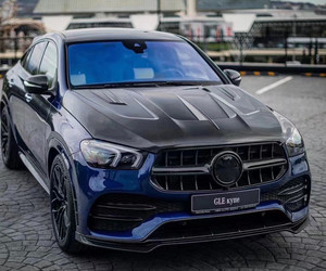 For 2020 Mercedes-Benz GLE COUPE GLE53 GLE63 GLE450 Bumpers LD Style Carbon Fiber Front Engine Vented Hood <b>Bonnet</b> - Product Image 5