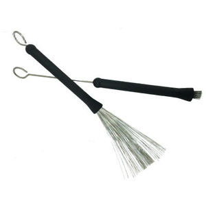 Usine de gros tambours de jazz spéciaux tambours rétractable métal en acier inoxydable <span class=keywords><strong>brosse</strong></span> de tambour - Product Image 3