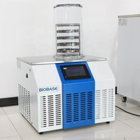 BIOBASE -60 ℃   Lyophilisateur vertical sous vide, machine de lyophilisation de petite capacité pour laboratoire