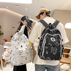 Cute Lightweight Backpack For Girls 15 Inches Multiple Pockets School Education - Product Image 3