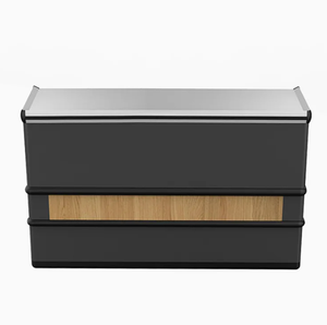 <span class=keywords><strong>Comptoir</strong></span> de sortie de supermarché en métal de conception moderne pour l'épicerie de commodité et l'équipement de magasin de détail - Product Image 2