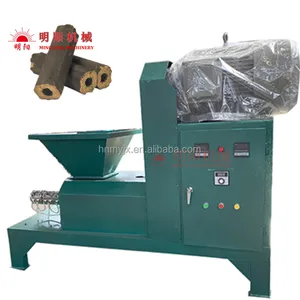 Mingyang vente chaude briquette de sciure de bois faisant la machine briket de charbon de bois machine pour la coquille d'arachide de balle de riz de sciure de bois