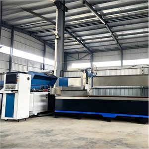 Machine de <span class=keywords><strong>d</strong></span>écoupe CNC à <span class=keywords><strong>Jet</strong></span> <span class=keywords><strong>d</strong></span>'<span class=keywords><strong>eau</strong></span> à 5 axes à grande vitesse largement utilisée pour le <span class=keywords><strong>bois</strong></span> de métal en céramique de verre de pierre de marbre - Product Image 3