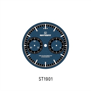 High-end Super luminoso BGW9 Logo personalizzato gabbiano ST1901/1902 cronografo con superficie sabbiata quadrante con 2 Sub-quadranti - Product Image 4