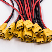 Fil de silicone haute température 12AWG 14AWG, connecteur mâle/femelle XT30 XT60 XT90 pour batterie de trottinette électrique et skateboard