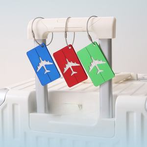 Étiquette d'identification de bagages d'avion moderne et élégante Paul Et Shark étiquette de bagage d'aéroport en métal - Product Image 1