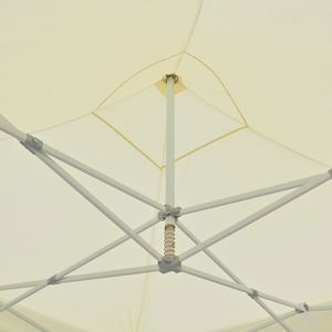 Carpa Hexagonal Premium de 3x3m con Estructura de Acero Blanca, Montaje Automático, Impermeable y Resistente al Viento, para Fiestas y Eventos al Aire Libre - Product Image 2
