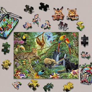 <span class=keywords><strong>Puzzle</strong></span> XXL da <span class=keywords><strong>200</strong></span> <span class=keywords><strong>Pezzi</strong></span> per Bambini, <span class=keywords><strong>Puzzle</strong></span> della Fauna Selvatica con <span class=keywords><strong>Pezzi</strong></span> Extra Grandi, dai 8 Anni in su - Product Image 3