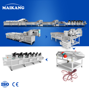 Ligne <span class=keywords><strong>de</strong></span> production complète <span class=keywords><strong>de</strong></span> blanchiment des aliments surgelés, machine <span class=keywords><strong>de</strong></span> pré-ébullition continue des légumes avec système <span class=keywords><strong>de</strong></span> refroidissement et <span class=keywords><strong>de</strong></span> séchage à l'air - Product Image 1