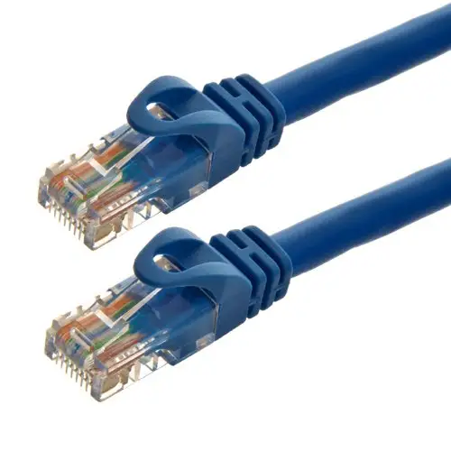 Cat6e UTP kabel Patch dalam ruangan kabel Patch RJ45 kustom pabrik kabel Patch Ethernet