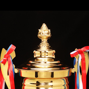 Trophée de la ligue des Champions, souvenir de sport, usine, métal de haute qualité, football monde personnalisé, prix d'artisanat en métal - Product Image 6