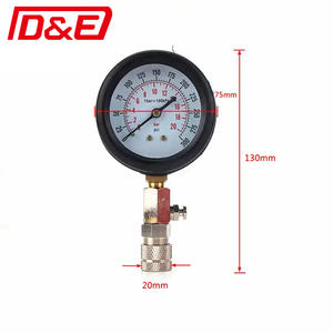 Factory Hot Koop Draagbare 7Pcs 300Psi Motor Manometer Compressor Cilinder <span class=keywords><strong>Tester</strong></span> Diagnostic Tool Kit Compressie <span class=keywords><strong>Tester</strong></span> - Product Image 2