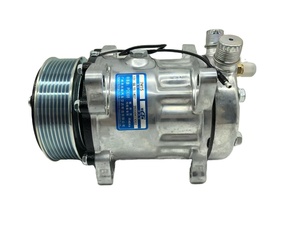 7h15 r404 12V/24V xe buýt điều hòa không khí máy nén chất lượng cao 12V/24V AC máy nén cho xe buýt 7h15 mô hình - Product Image 2