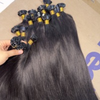 Extensions de cheveux naturels K Tips – Lisses, ondulés naturels, bouclés crépus, cheveux bruts