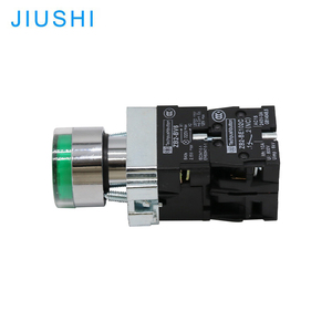 Kelly XB2-BW3365 màu xanh lá cây/3465 màu đỏ/3565 màu vàng Flat Head LED push button 22 Mét không + NC chuyển đổi tạm thời với màu sắc tinh khiết - Product Image 4