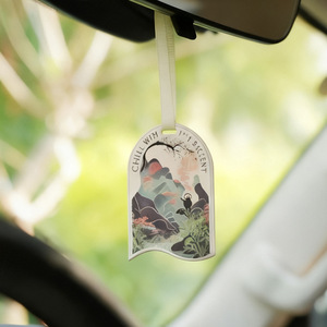 Colgante Aromático Personalizado de Cartón para Coche y Armario con Papel Absorbente de Algodón, Estilo Alien - Product Image 4