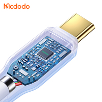 Câbles USB-C Mcdodo 835/729 avec E-mark 5A 100W, Type-C vers Type-C, câble de données TPE 1,2 m, câble de charge pour Switch, Macbook, Iphone