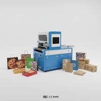 Printer Digital Satu Langkah untuk Amplop, Kantong Kertas, Kertas Pembungkus, Pengumpanan Semi-Otomatis, Pencetakan Batch Cepat, Kualitas Industri