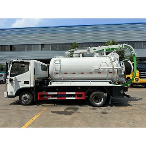 Camion de nettoyage d'égouts Foton, aspirateur à jet combiné, 6 roues, moteur diesel, boîte de vitesses manuelle - Product Image 5