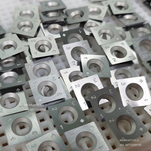 Insertos de cuchillo de carburo de forma cuadrada para herramientas de torneado 14x14x2,0-30 - Product Image 2