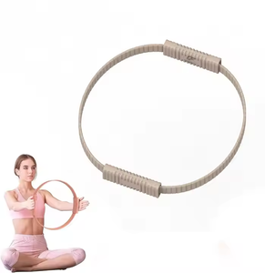 Anneau de Pilates portable en silicone de 34 cm, cercle magique de yoga pour la stabilité du tronc, vente en gros, fabricant, fournisseur - Product Image 6