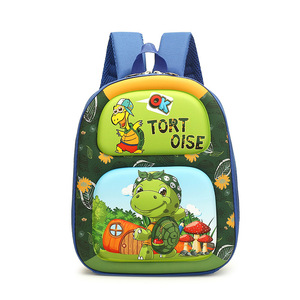 New Cartoon Children 3 to 6 Years Old Kindergarten <b>Backpack</b> Light <b>Weight</b> 3 d Shell Knapsack - Product Image 6