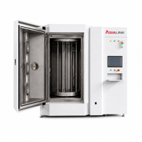Máquina de Recubrimiento Iónico Multiarco AsiaLink, Equipo de Deposición al Vacío con Mesa Giratoria para Herramientas CNC