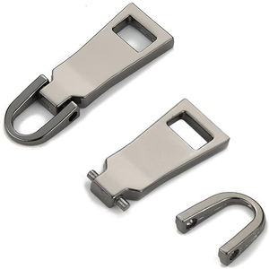 <span class=keywords><strong>Prix</strong></span> de gros Curseurs de <span class=keywords><strong>fermeture</strong></span> <span class=keywords><strong>éclair</strong></span> en acier inoxydable Tête de remplacement réglable Extracteur de glissière pour accessoires de sac - Product Image 4