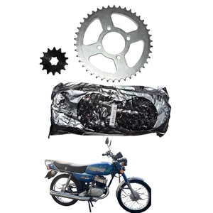 Kit de <span class=keywords><strong>Cadena</strong></span> Completo Original <span class=keywords><strong>AX100</strong></span>, Piñón Delantero, Piñón Trasero, <span class=keywords><strong>Cadena</strong></span> de Transmisión de Alta Calidad, Repuesto OEM <span class=keywords><strong>AX100</strong></span> - Product Image 1