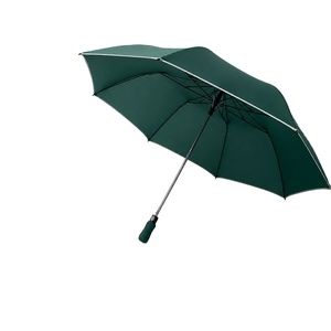 Paraguas de Golf Automático de Dos Pliegues, 120 cm, Paraguas Plegable Grande Resistente al Viento con Borde Reflectante y Logotipo Personalizado - Product Image 1