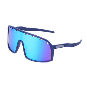 Nouvelles lunettes de soleil colorées pour hommes, style 1998, UV400 polarisées, monture PC, pour sports de plein air, conduite et mode. - Product Image 2