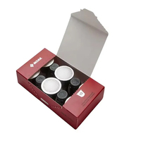 Boîte d'emballage pour capsules de café imprimées sur mesure, écologiques, directement de l'usine, avec bande perforée pour capsules Nespresso