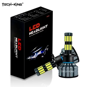 H1 H3 H7 H11 H8 H9 880 881 H27 Car headlights COB 12 side luminous lighting 20 lamp beads 360 degree Auto Led bulb