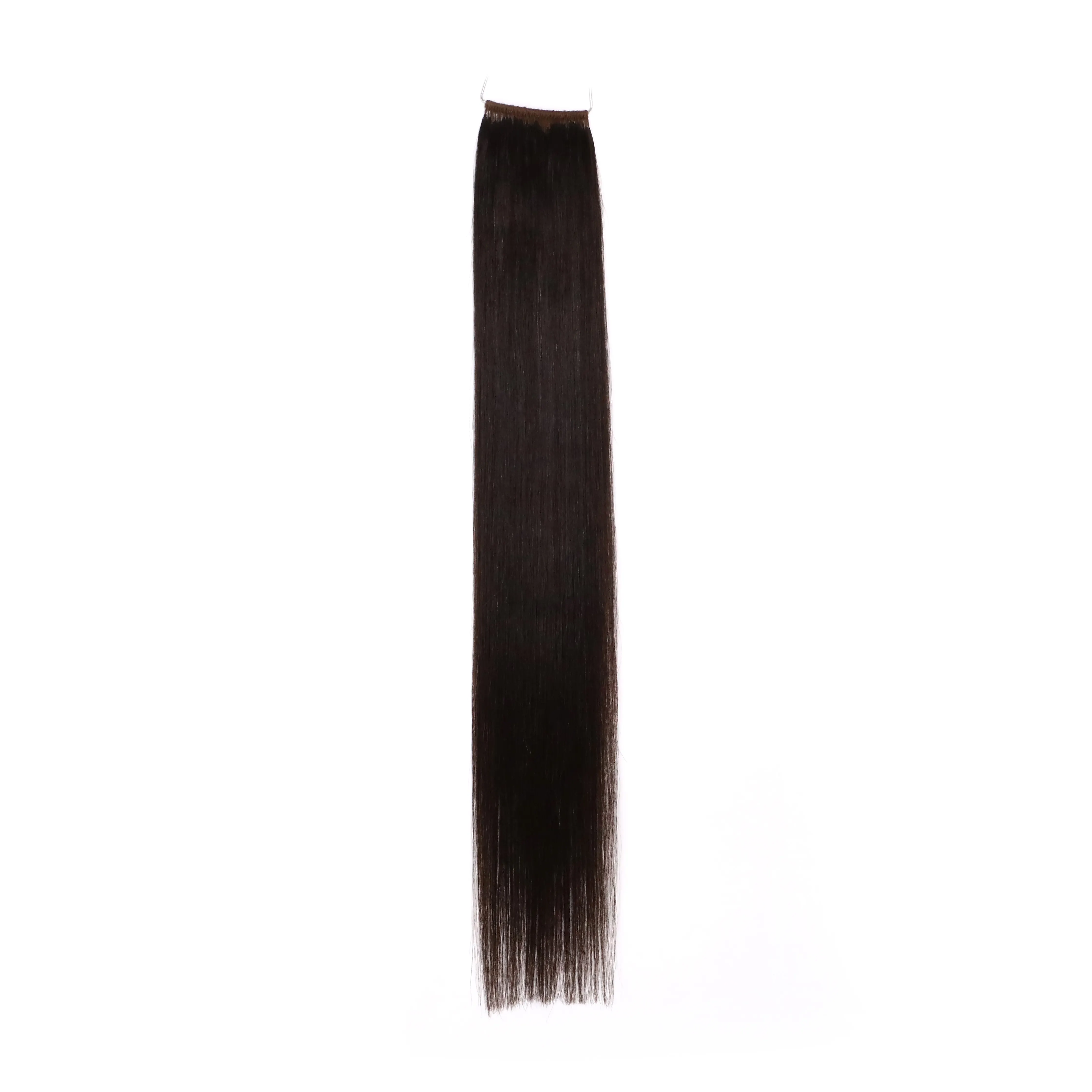 Virgin remy hair product professional supplier natural long 8''-30'' feather hair extension