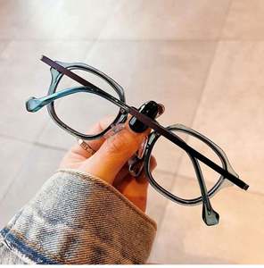 Gafas Ópticas Poligonales Retro de Tamaño Pequeño, Modelo 2022, con Bloqueo de Luz Azul para Mujer - Product Image 5